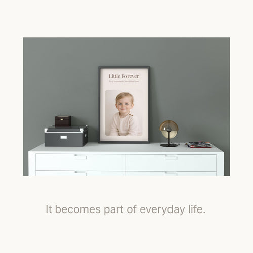 Custom Baby Wall Art Printable | Personalized Baby Photo Frame | Minimal Nursery Decor | Newborn & Kids Gift