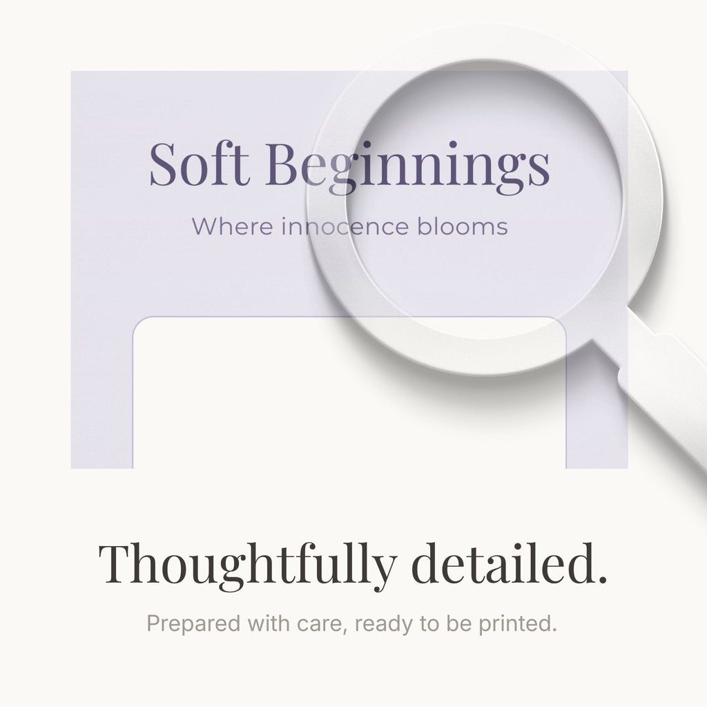 Custom Baby Wall Art Printable | Personalized Baby Photo Frame | Minimal Nursery Decor | Timeless Keepsake