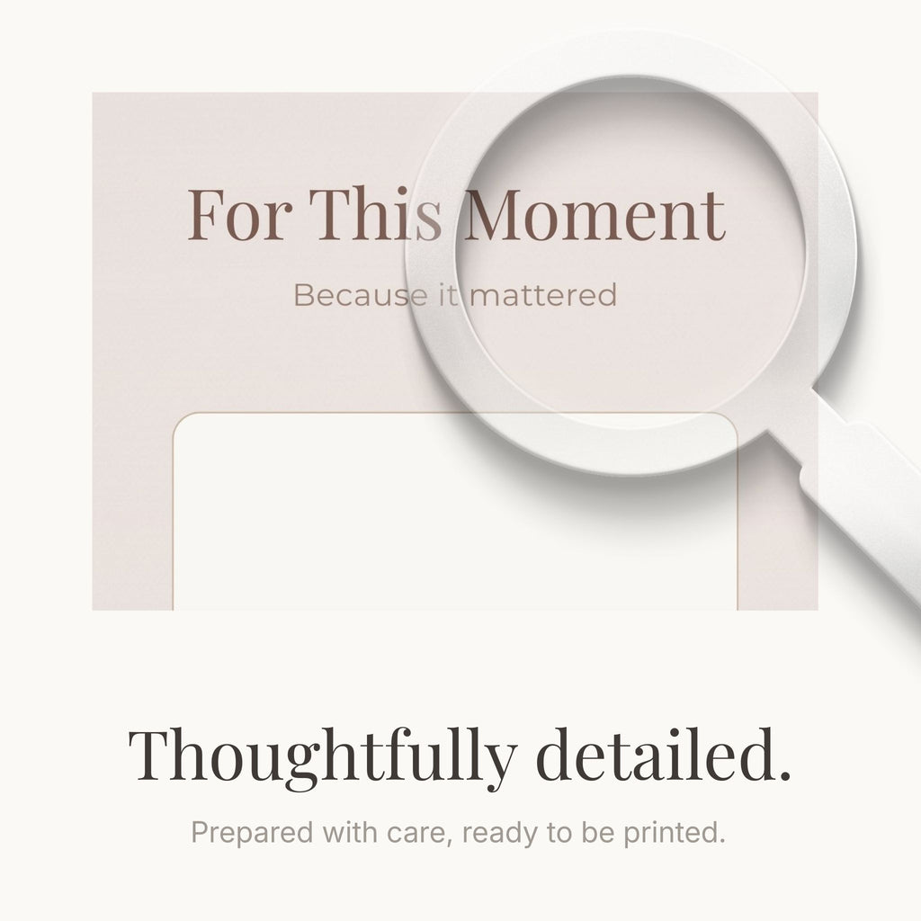 Gift & Celebration Wall Art Printable | Personalized Photo Frame | Minimal Home Decor | Timeless Gift