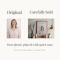 Personal Identity Wall Art Printable | Personalized Portrait Frame | Minimal Home Decor | Timeless Expression
