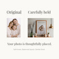 Personalized Family Wall Art Printable | Custom Family Photo Gift | Minimal Family Home Decor
