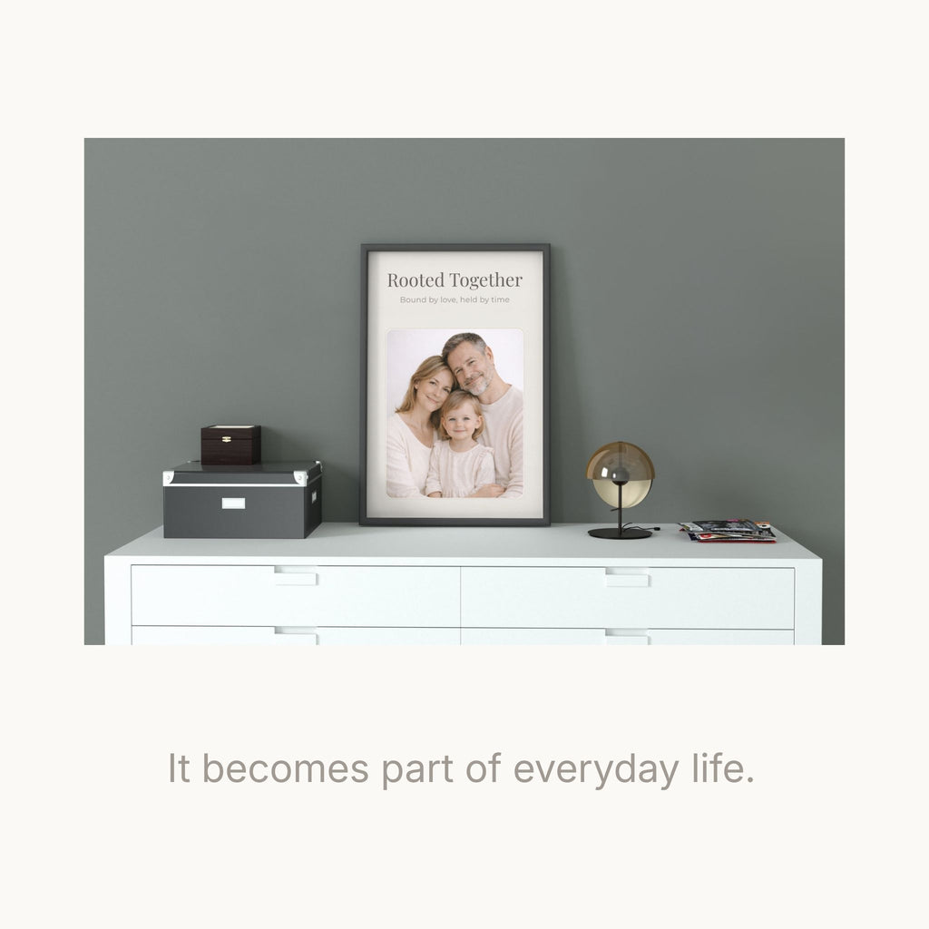 Personalized Family Wall Art Printable | Custom Family Photo Gift | Minimal Family Home Decor