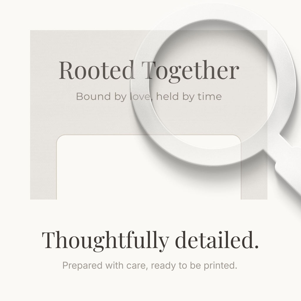 Personalized Family Wall Art Printable | Custom Family Photo Gift | Minimal Family Home Decor