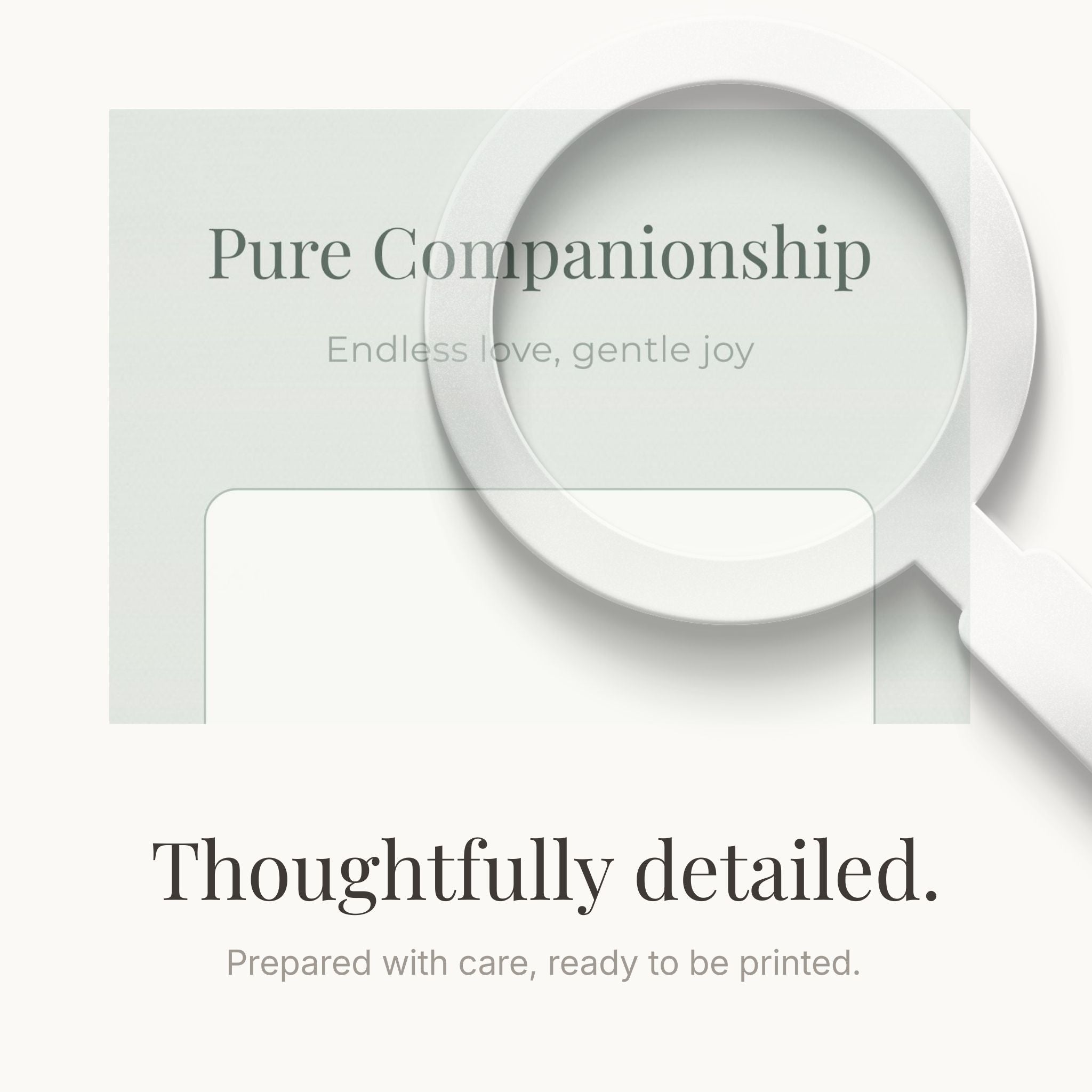 Pet Lover Wall Art Printable | Personalized Pet Photo Frame | Minimal Home Decor | Timeless Memory