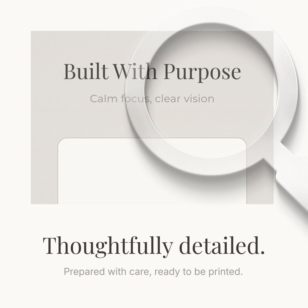 Professional Identity Wall Art Printable | Personalized Portrait Frame | Minimal Office Decor | Timeless Presence