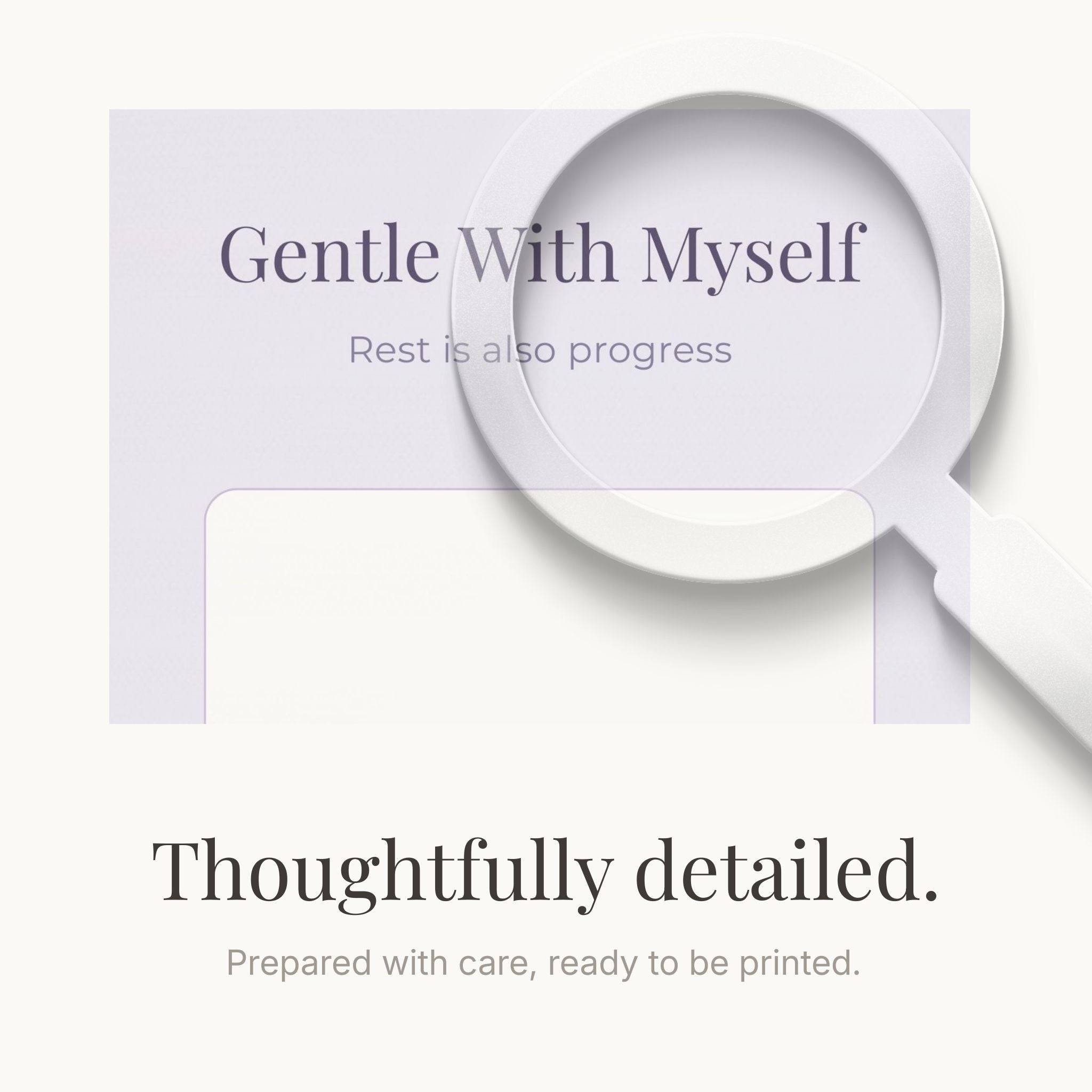 Women Self-Care Wall Art Printable | Personalized Portrait Frame | Minimal Home Decor | Quiet Luxury Art