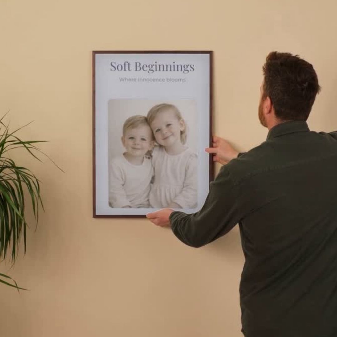 Video Preview Of Custom Baby Wall Art Printable