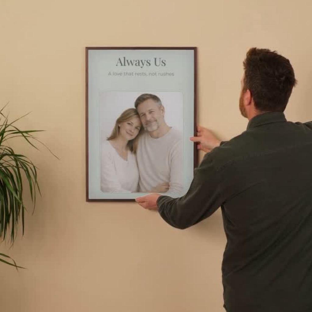 Video Preview Of Custom Couple Wall Art Printable