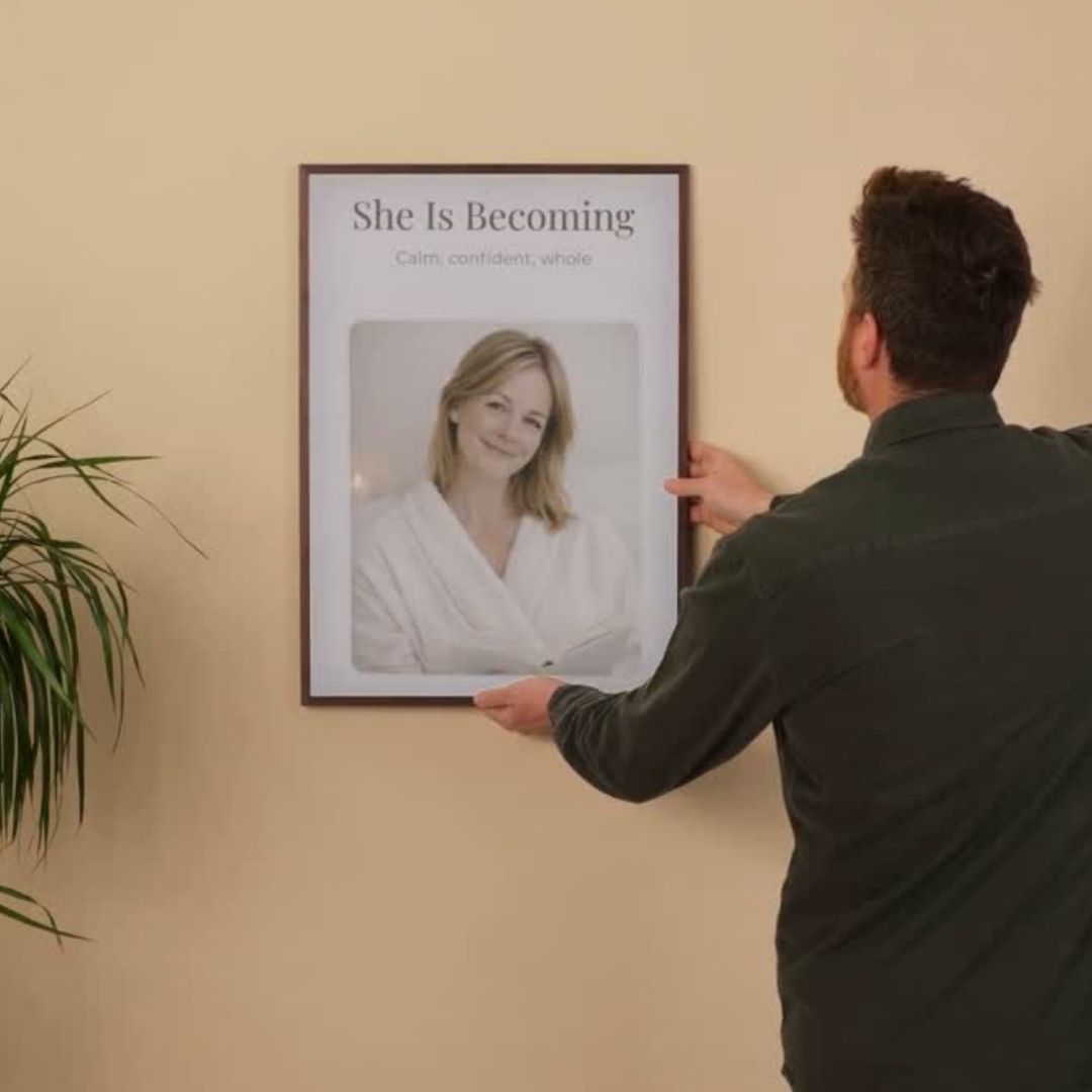 Video Preview Of Women Self-Care Wall Art Printable